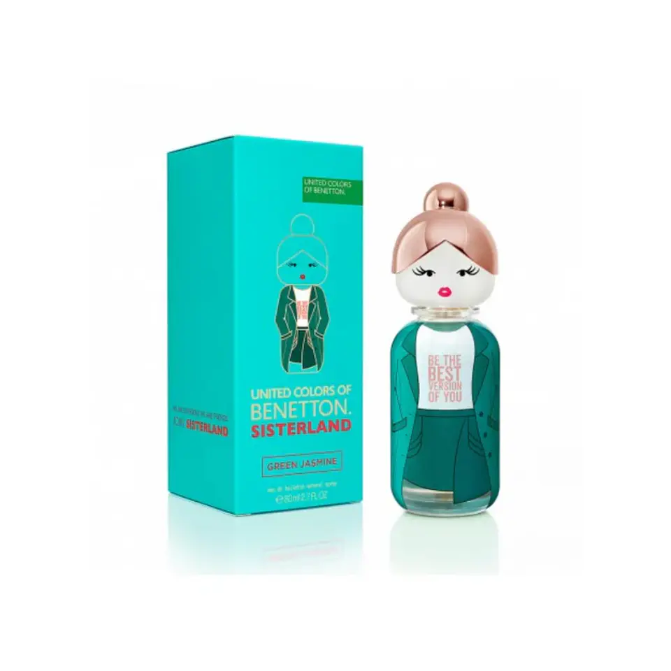 Benetton Sisterland Green Jasmine EDT 80 ML Mujer 1