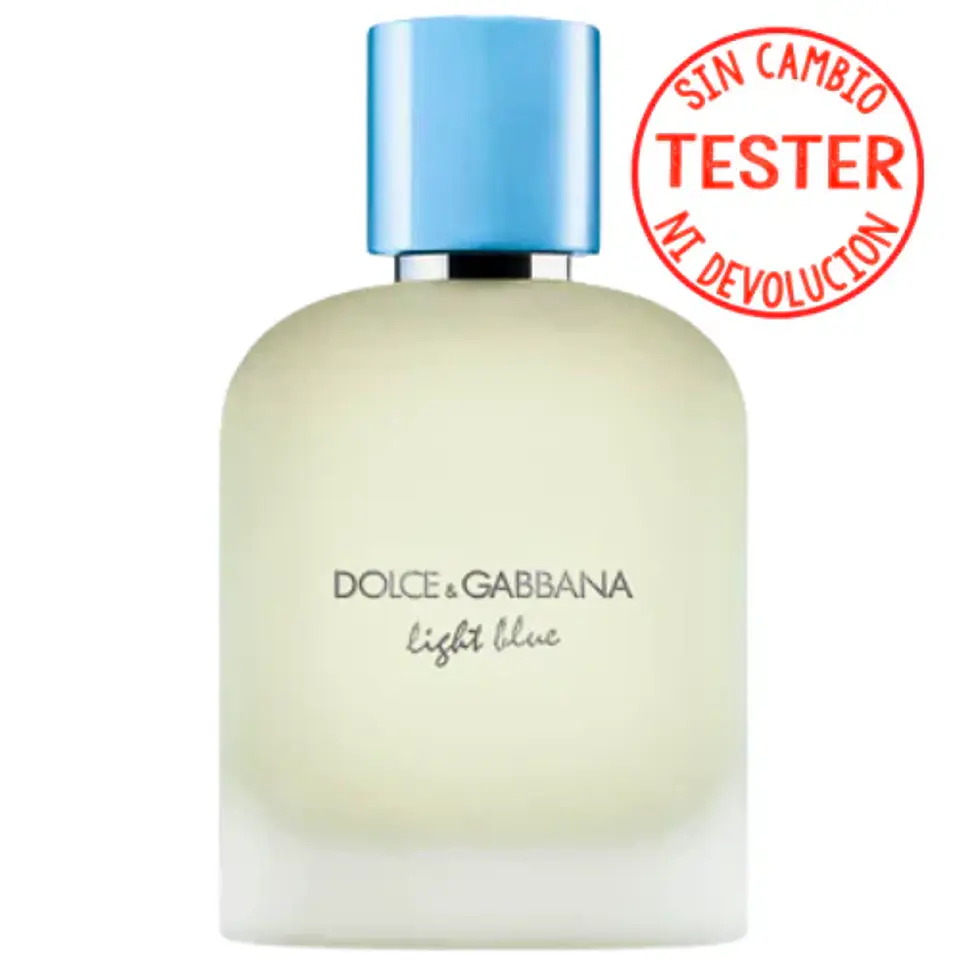 Dolce & Gabbana Light Blue Pour Homme EDT 100 ML Hombre Tester 1
