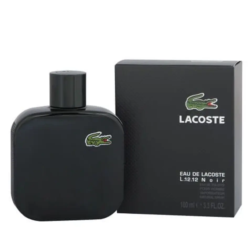 Lacoste Negro L.12.12 Noir EDT 100 ML Hombre 1