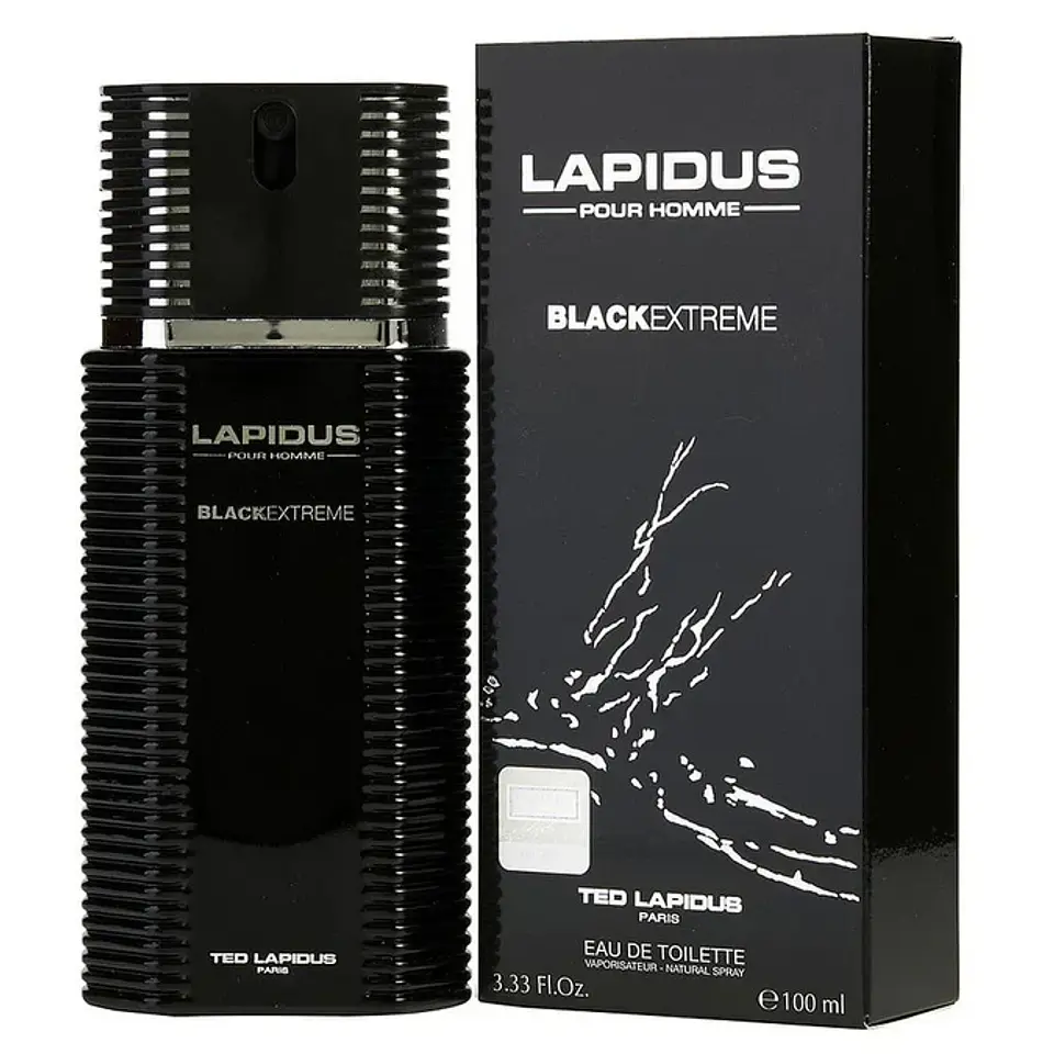 Ted Lapidus Black Extreme EDT 100 ML Hombre 1