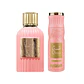 Paris Corner Qissa Pink Set EDP 100 ML + Deso 200 ML Mujer - thumbnail 2