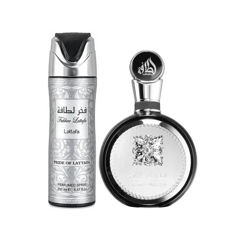 Lattafa Set Fakhar EDP 100 ML + Deo 200 ML Hombre 2