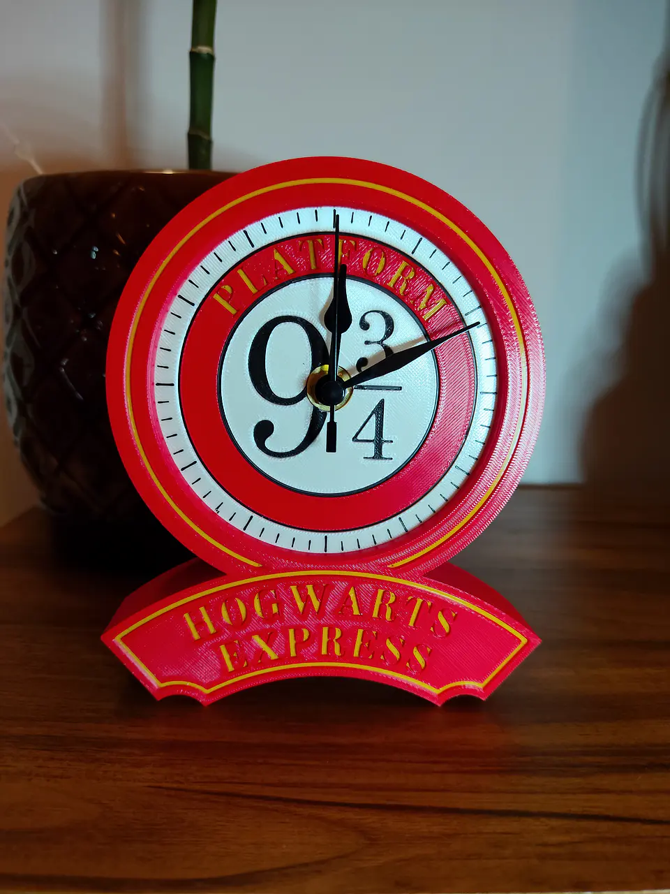 Reloj de Mesa Harry Potter – Plataforma 9 ¾ / Hogwarts Express (6.5 cm) 2