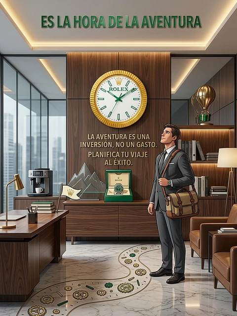 Reloj de Pared Estilo Clásico Luxury (23 cm)