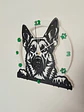 Reloj de Pared Decorativo – Diseño Pastor Alemán (25 cm) - Miniatura 2