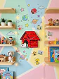 Reloj de Pared Snoopy en su Casa Roja – Edición Decorativa y Divertida - Miniatura 1