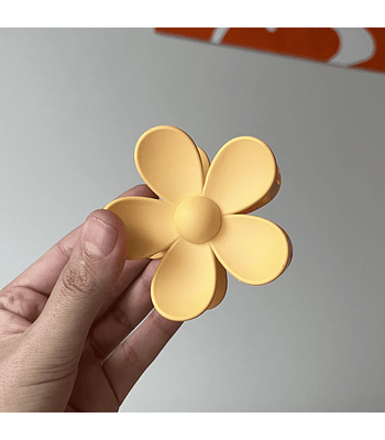 Hair Claws flor - Amarillo