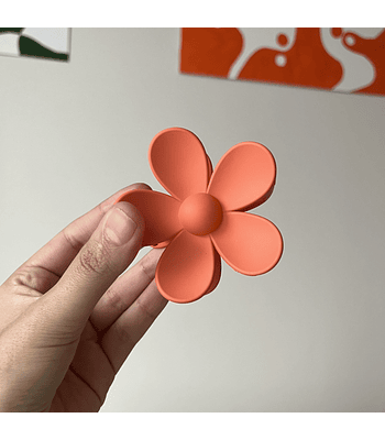 Hair Claws flor - Naranjo