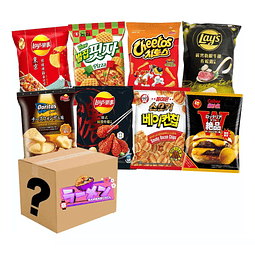 Papas Lay's Doritos Cheetos Snack Asiatico Snack Box Mystery 7 Snack Japoneses Taiwanés Coreanos