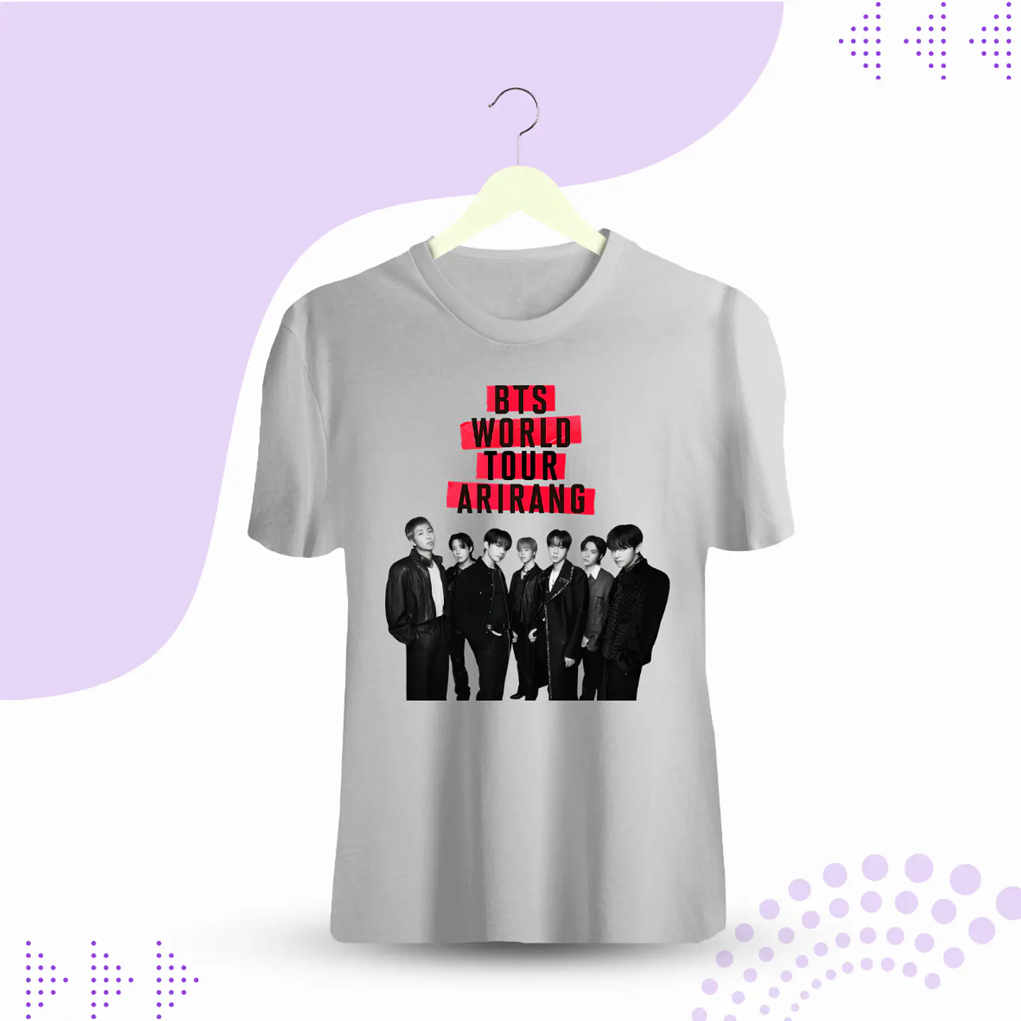 POLERA BTS WORLD TOUR ARIRANG 1