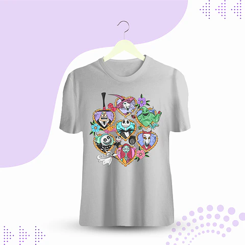 POLERA THE NIGHMARE BEFORE CHRISTMAS