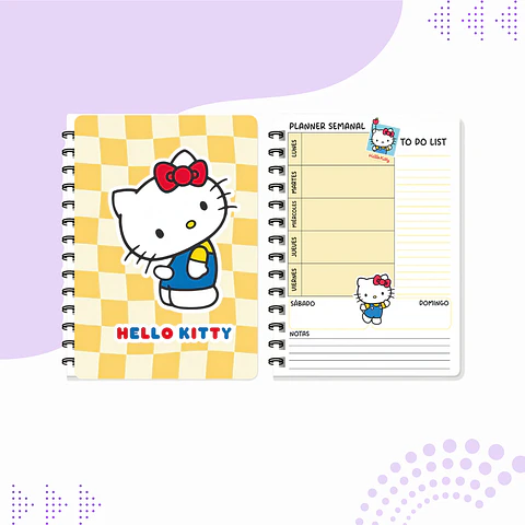 PLANNER HELLO KITTY AMARILLO