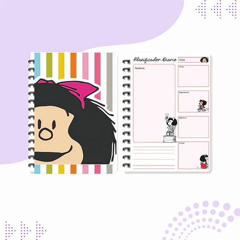PLANNER MAFALDA COLORES