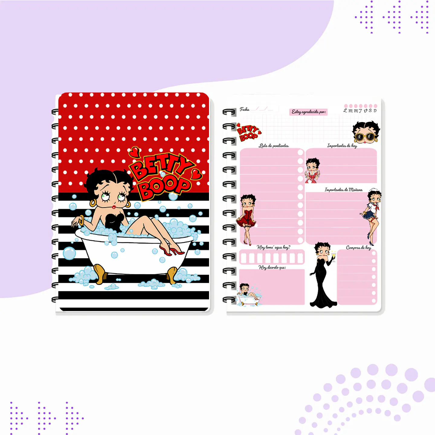AGENDA BETTY BOOP  1