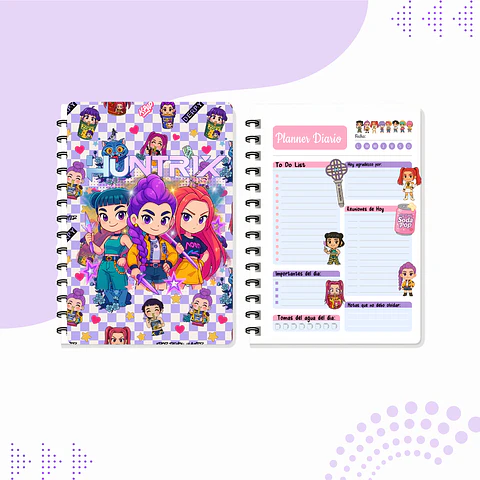 PLANNER GUERRERAS K POP