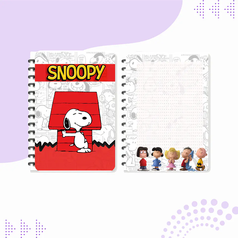 AGENDA SNOOPY Y SUS AMIGOS 1