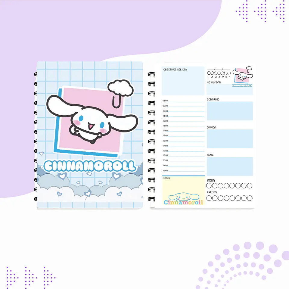 AGENDA CINNAMOROLL 1
