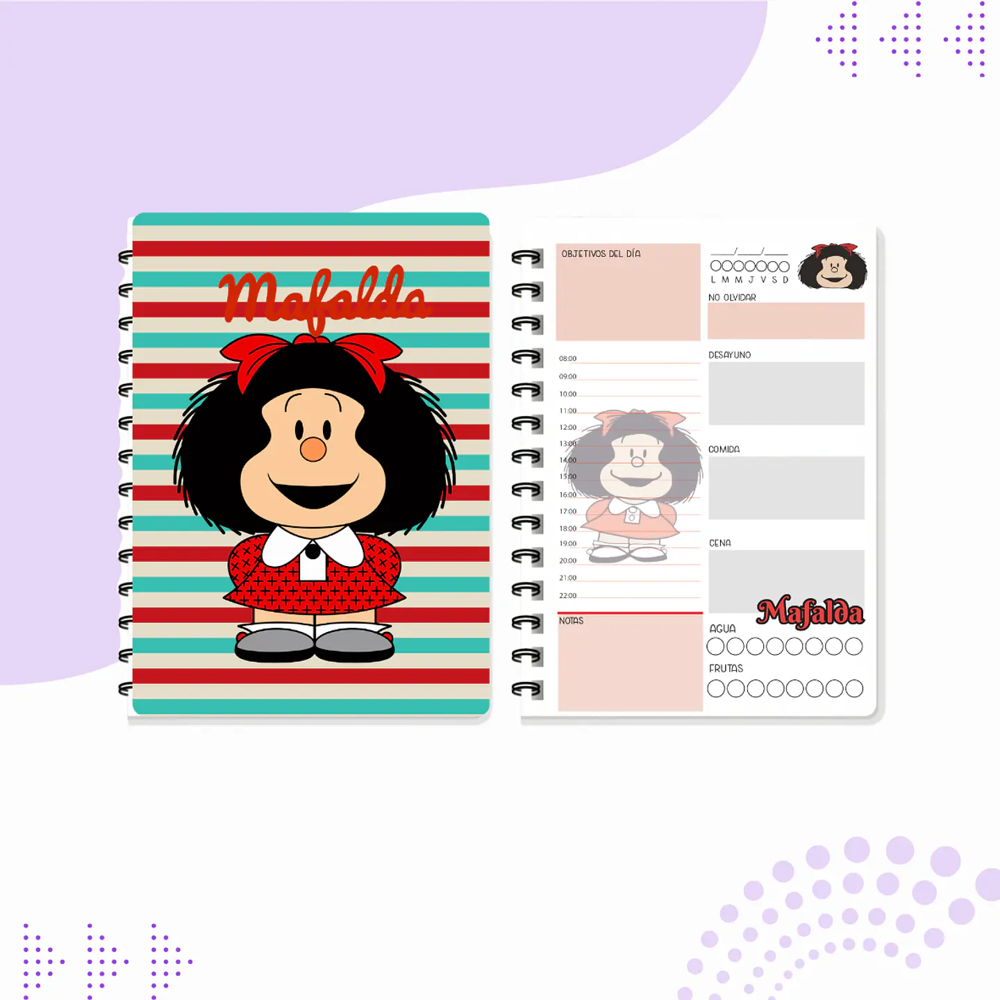 AGENDA MAFALDA LINEAS 1