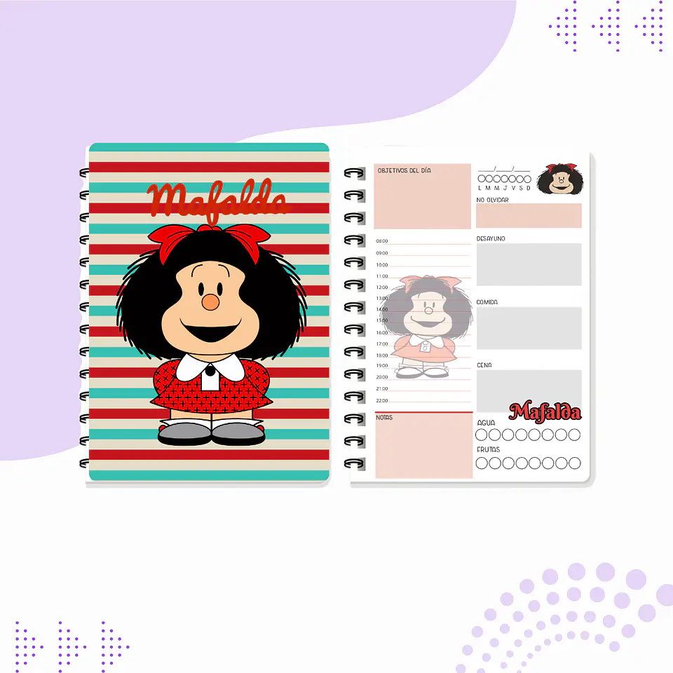 AGENDA MAFALDA LINEAS 1
