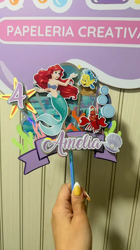 CAKE TOPPER LA SIRENITA