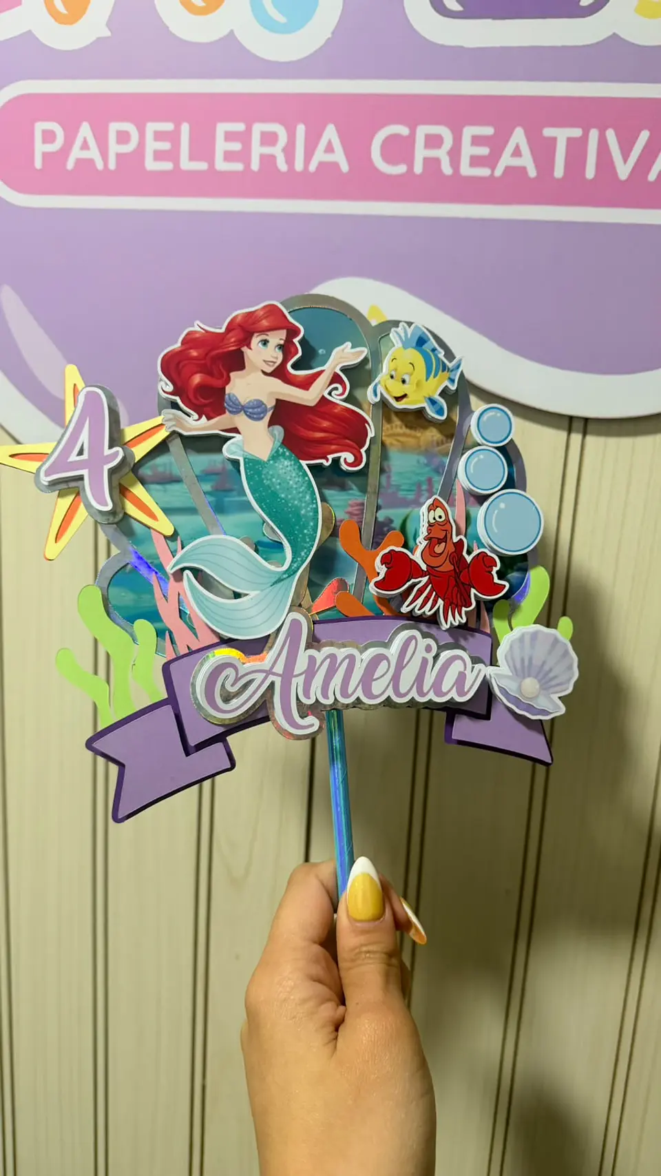 CAKE TOPPER LA SIRENITA 1
