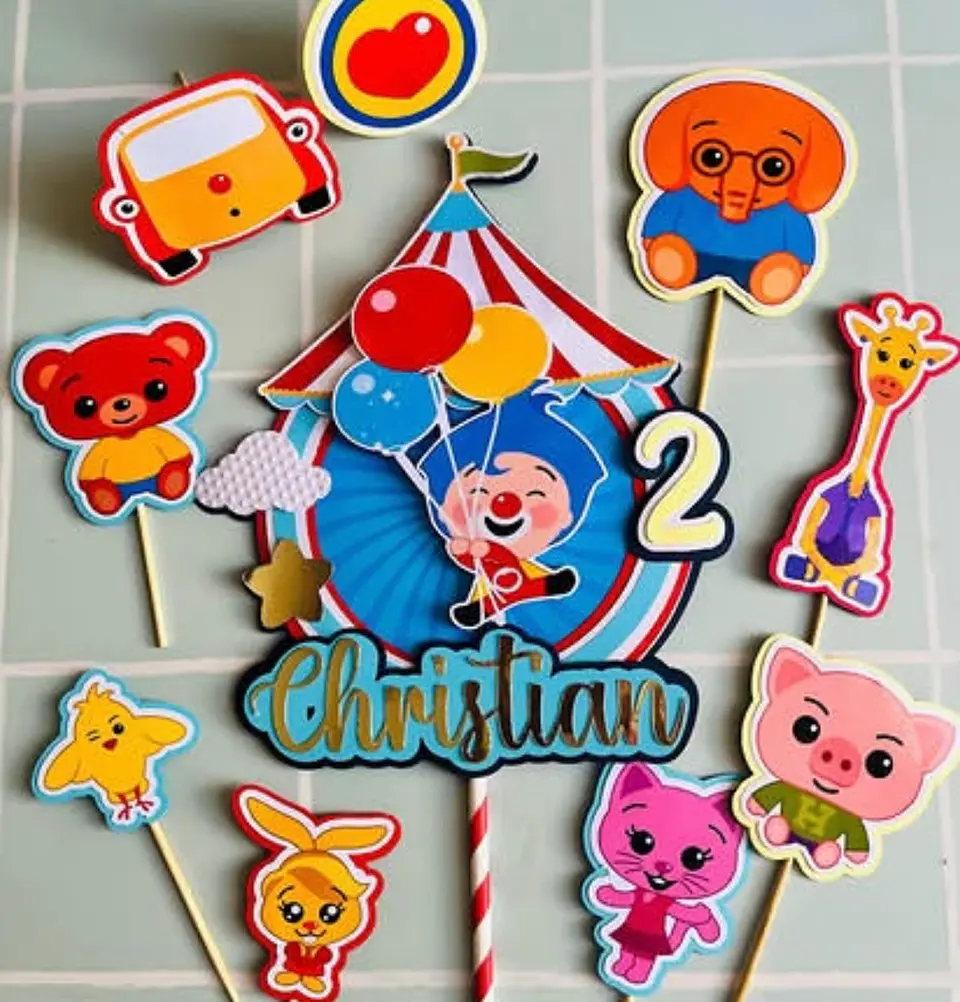 CAKE TOPPER PLIM PLIM 1