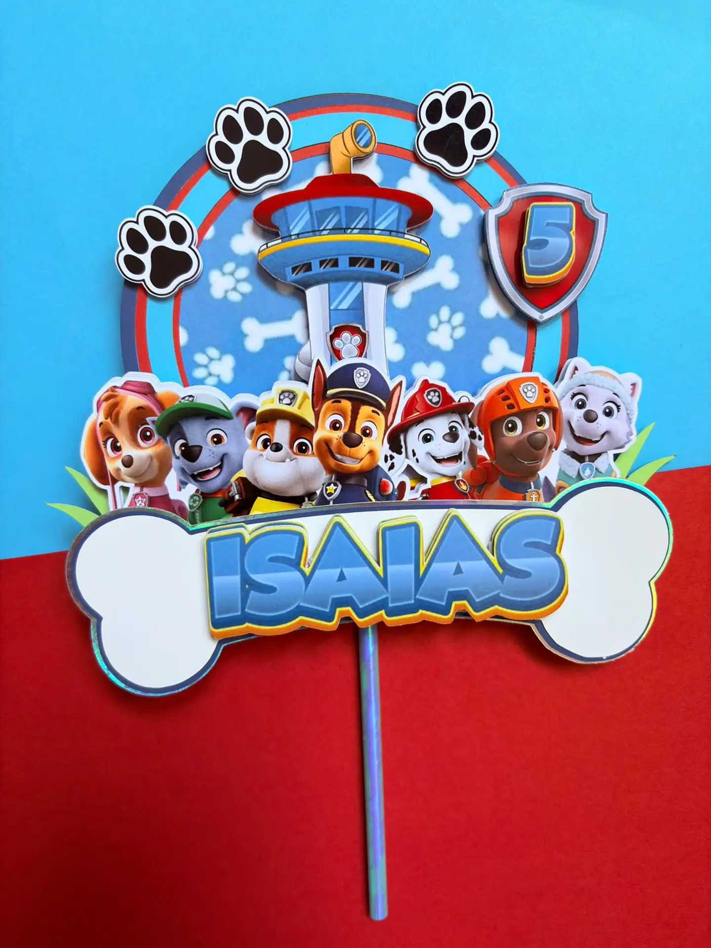 CAKE TOPPER PAW PATROL  1