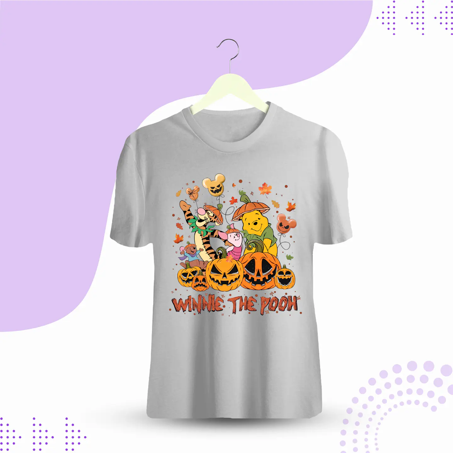 POLERA WINNIE POOH HALLOWEEN  1