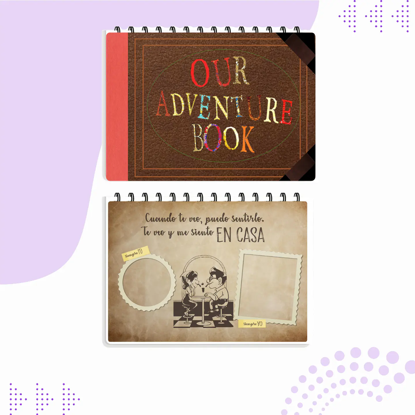 ALBUM NUESTRO LIBRO DE AVENTURAS UP 1