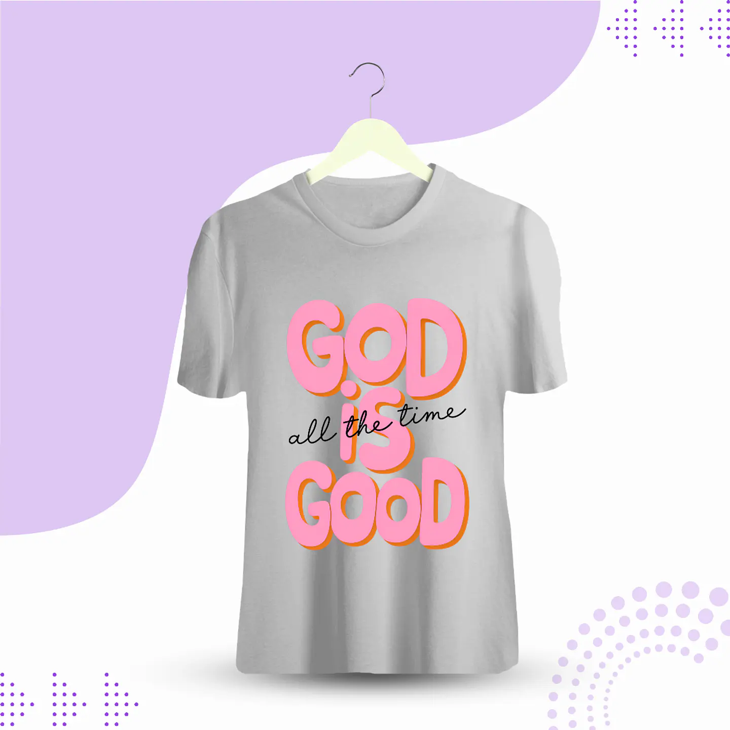 POLERA CRISTIANA GOD IS GOOD 1
