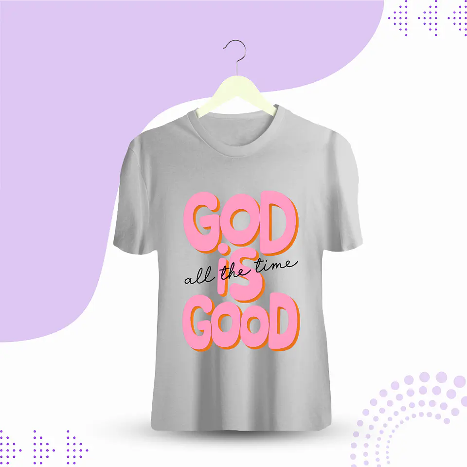 POLERA CRISTIANA GOD IS GOOD 1