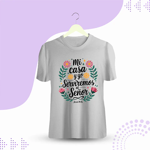 POLERA CRISTIANA MI CASA