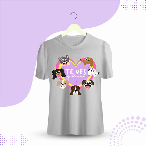 POLERA TE VES GUAU
