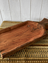 Tabla de madera nativa rústica artesanal