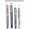 Ranga Majestic  Pen -Premium Acrylics Stripes Pattern-- Peak Shape