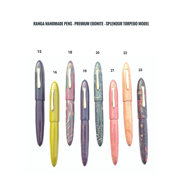 Splendour Torpedo - Colour Set 2