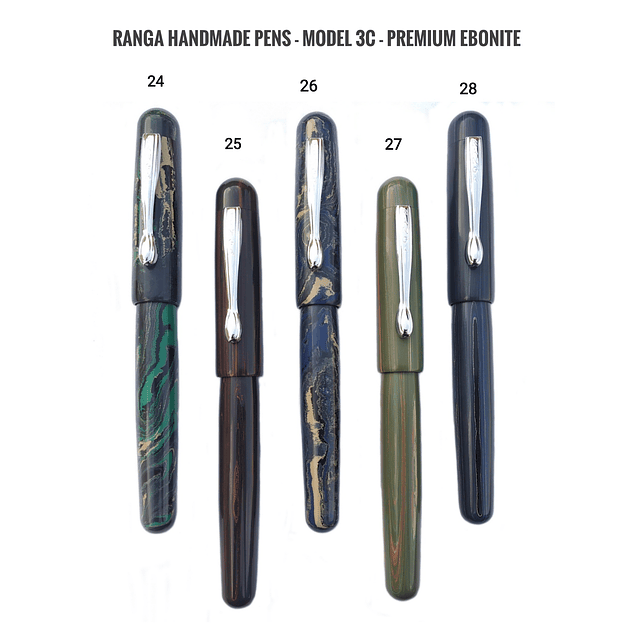 Model 3C Premium Ebonite Colour Set 2