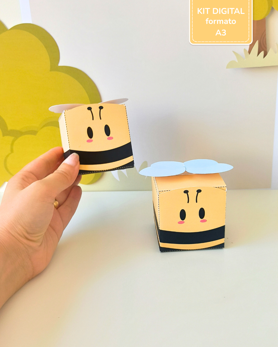  Kit Digital A3 - Ursinho Ben 7