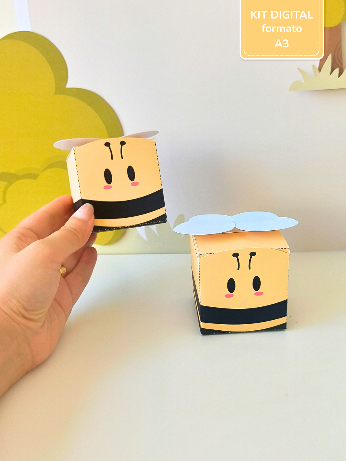  Kit Digital A3 - Ursinho Ben 7