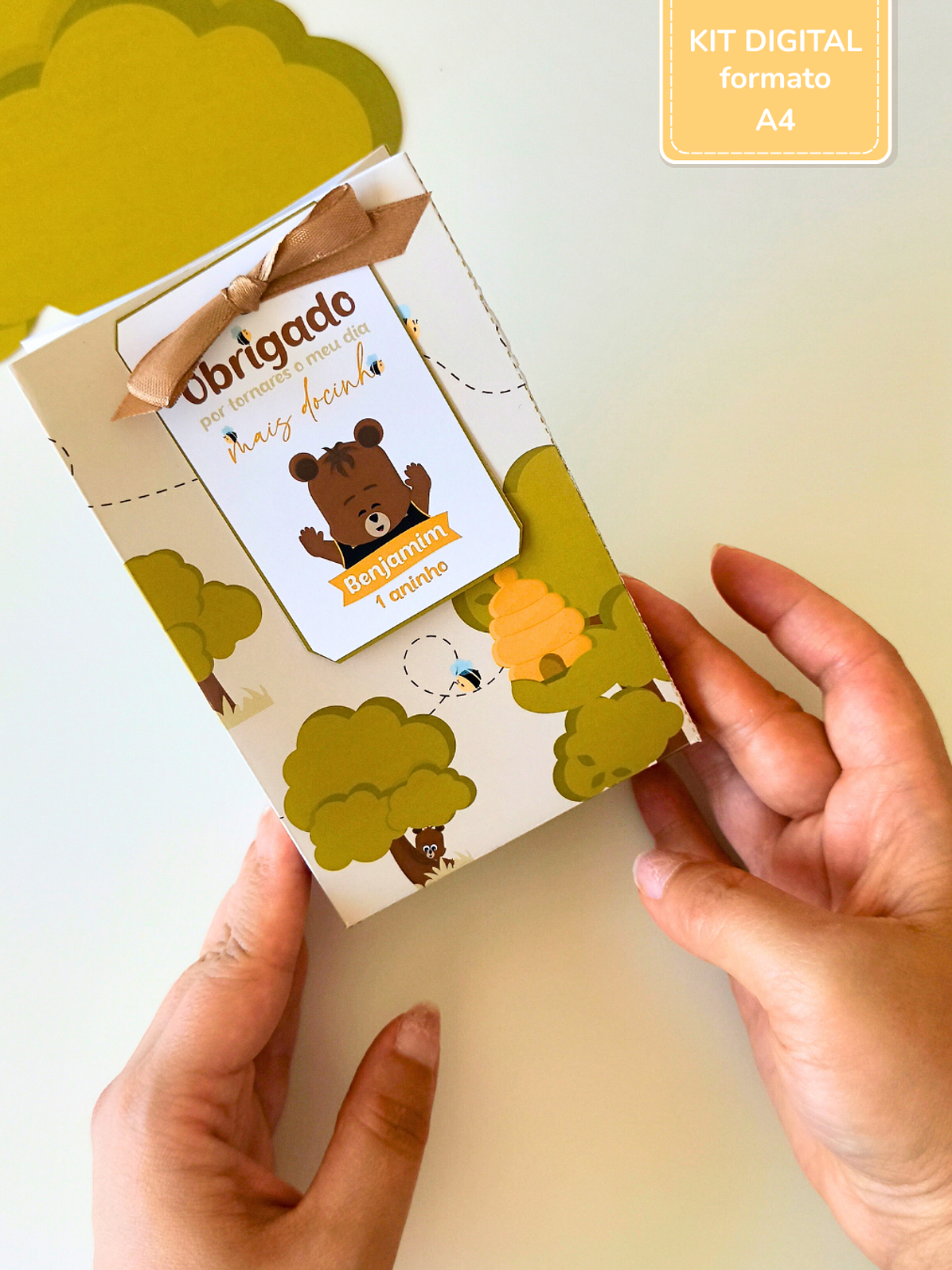  Kit Digital A4 | V. Quadrinhos - Ursinho Ben - 8