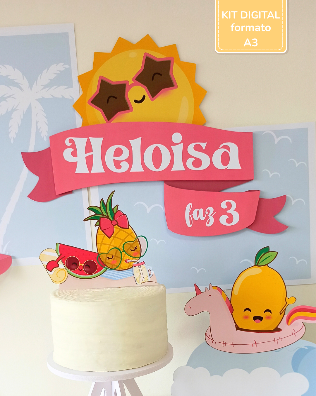  Kit Digital A3 - Summer Fruits 4