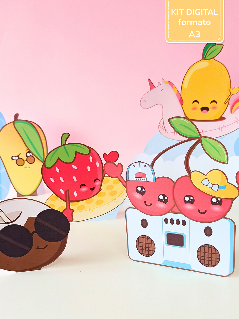  Kit Digital A3 - Summer Fruits 5