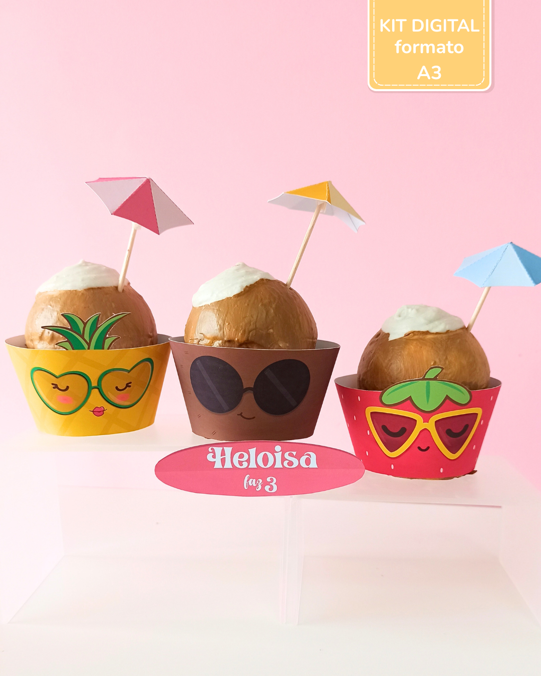  Kit Digital A3 - Summer Fruits 6