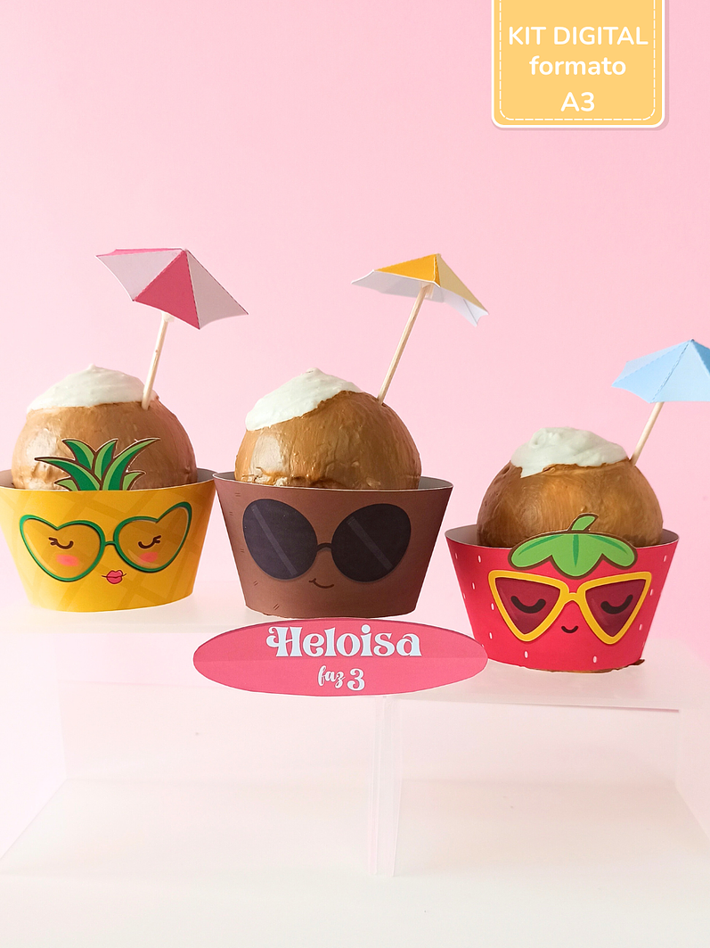  Kit Digital A3 - Summer Fruits 6