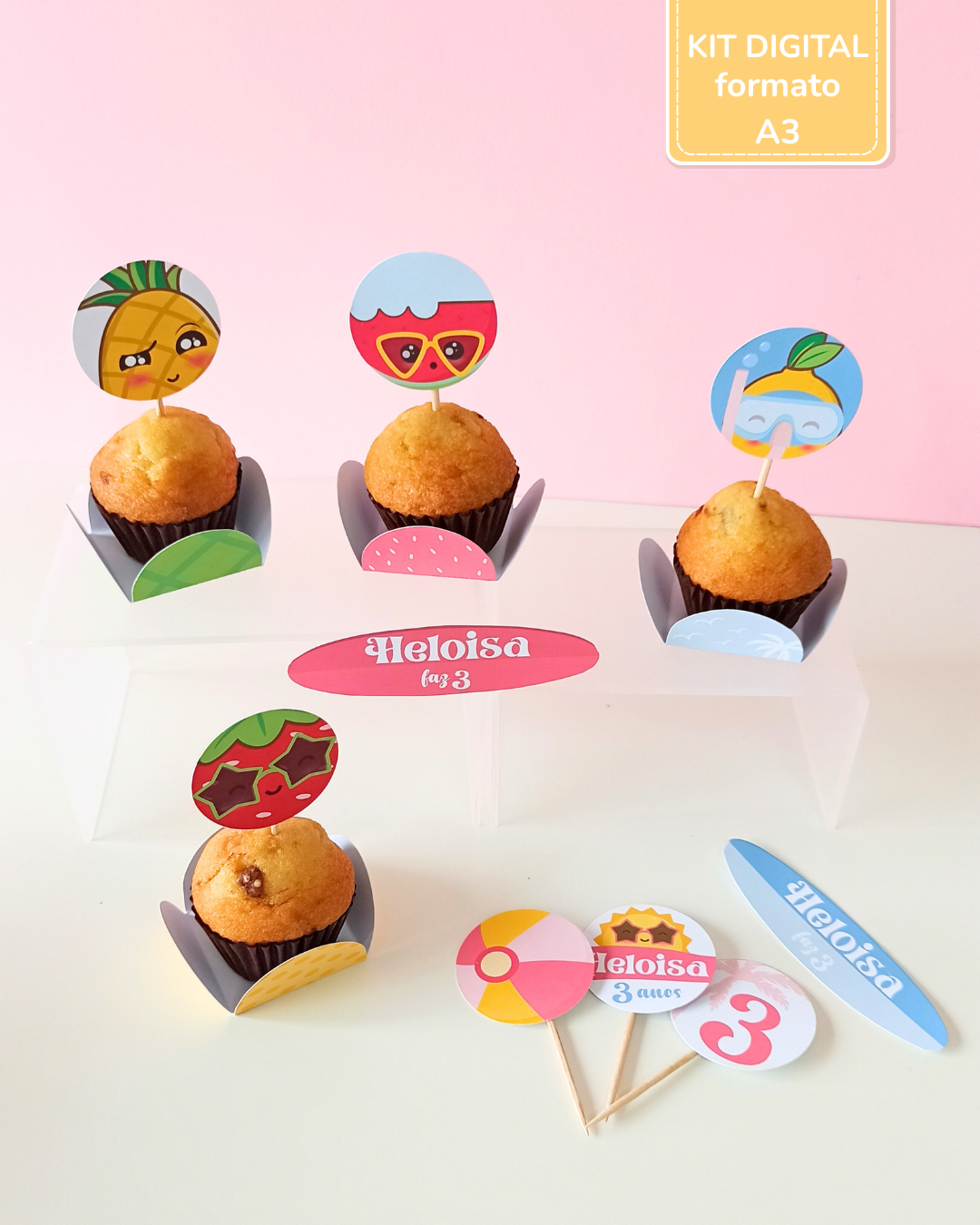  Kit Digital A3 - Summer Fruits 7