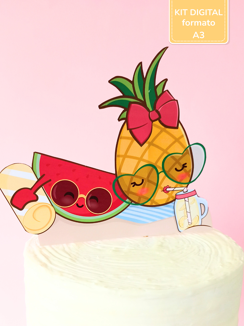  Kit Digital A3 - Summer Fruits 9