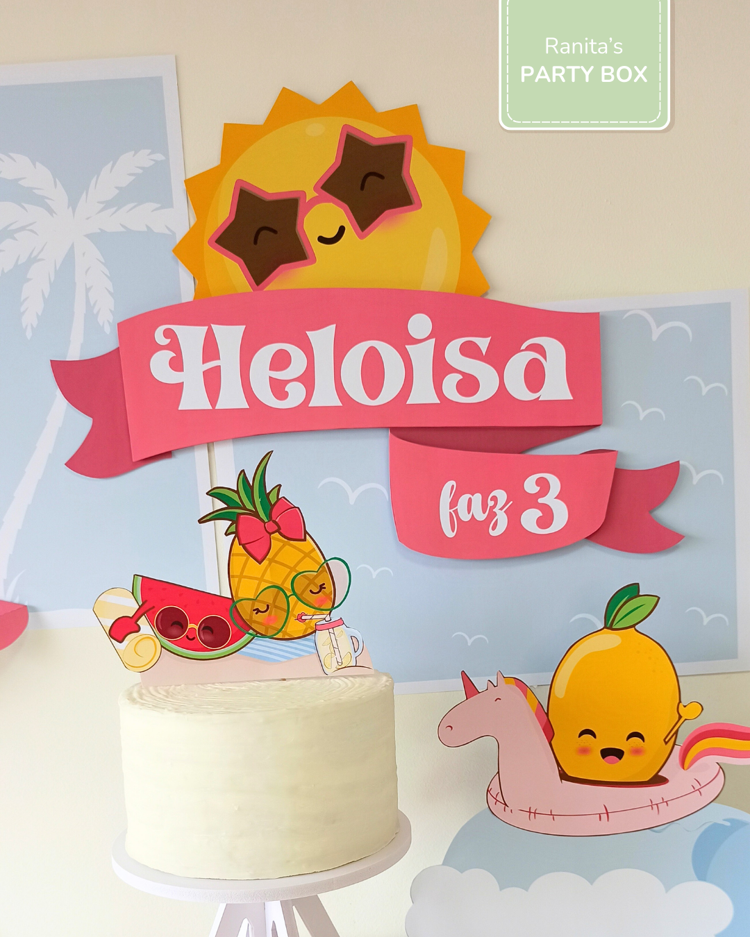 Kit de festa Essência – Festa Summer Fruits 3