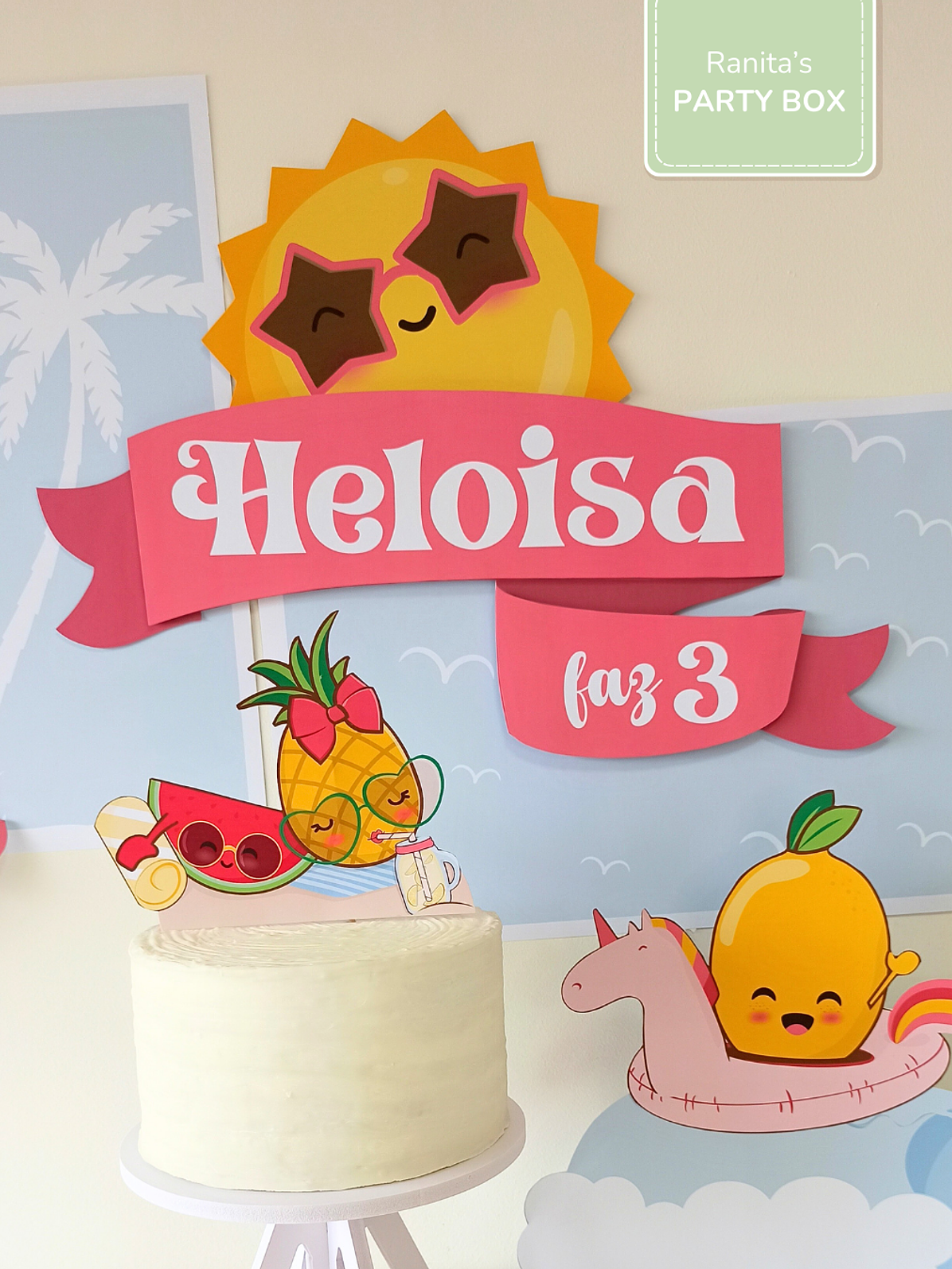 Kit de festa Essência – Festa Summer Fruits 3