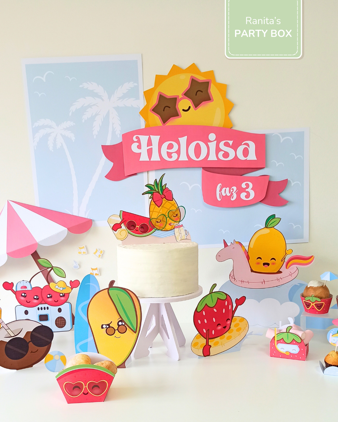 Kit de festa Essência – Festa Summer Fruits 1