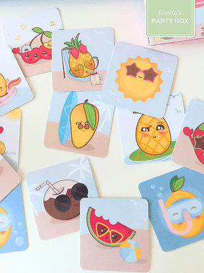 Jogo da memória – Festa Summer Fruits